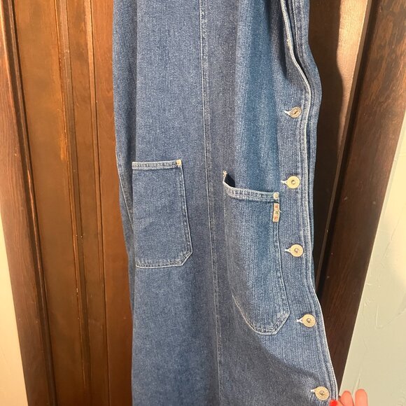 Vintage Denim Express Dress 100% Cotton - Picture 2 of 6